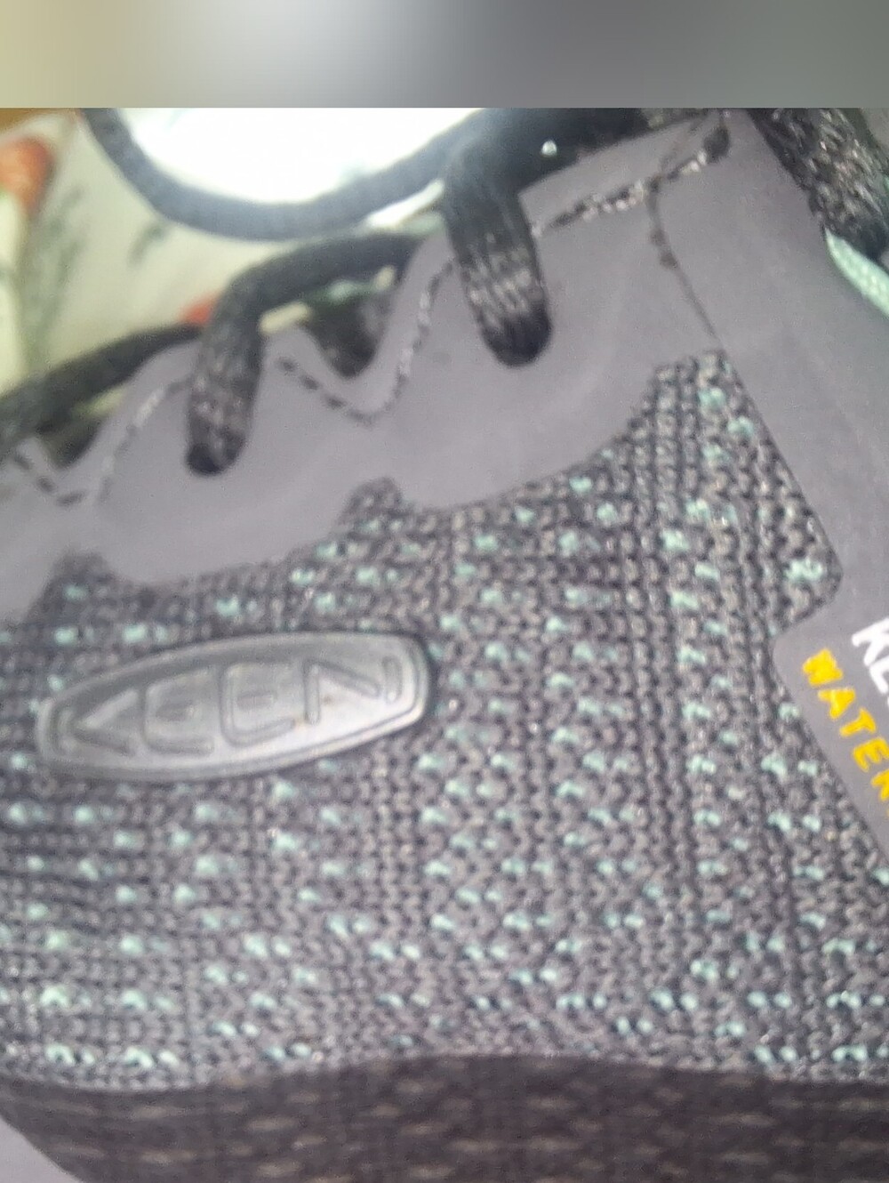Keen Women's size 7 Teal and Gray Waterproof Terradora Hiking Shoes Konnect Fit - Picture 10 of 11